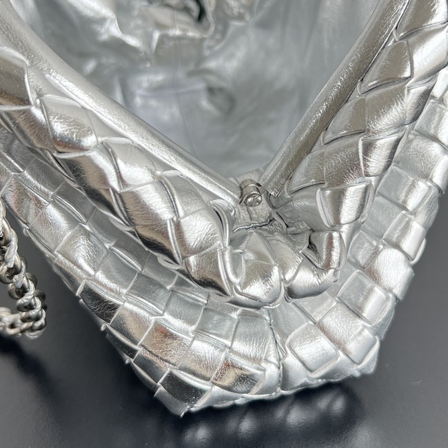 Bottega Veneta Small Lauren 1980 804038 Silver