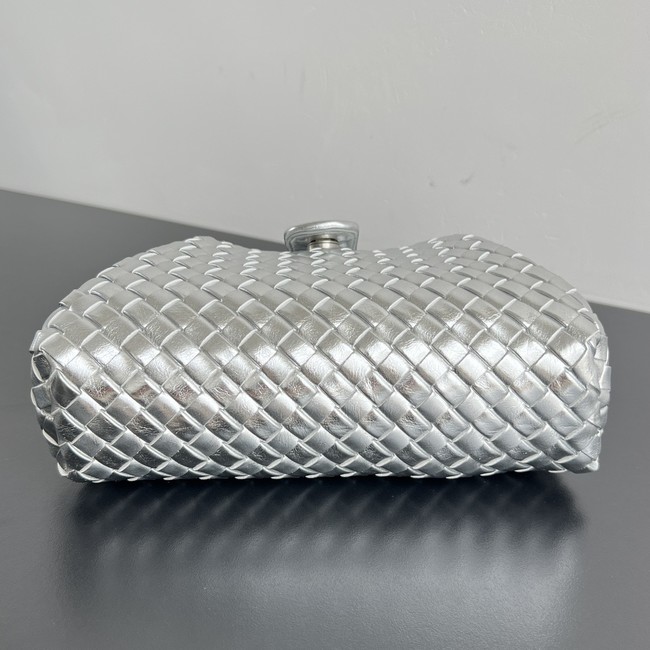 Bottega Veneta Small Lauren 1980 804038 Silver