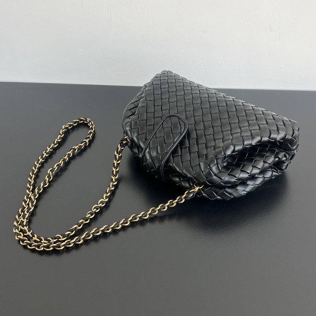 Bottega Veneta Small Lauren 1980 804038 black