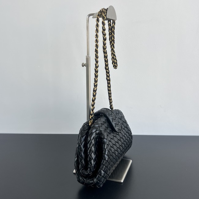 Bottega Veneta Small Lauren 1980 804038 black