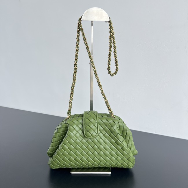 Bottega Veneta Small Lauren 1980 804038 green