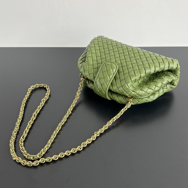Bottega Veneta Small Lauren 1980 804038 green