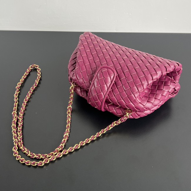 Bottega Veneta Small Lauren 1980 804038 Cinnabar