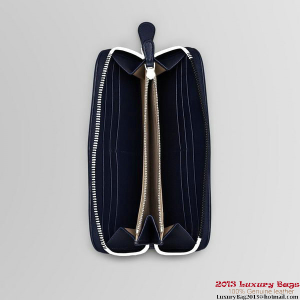 Bottega Veneta 114076 V001N 4014 Intrecciato Nappa Zip Around Wallet Tourmaline Bottega Veneta 114076 V001N 4014 Intrecciato Nappa Zip Around Wallet Tourmaline