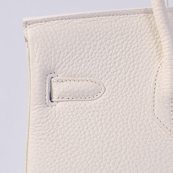 Hermes Birkin 35CM Tote Bags Togo Leather White Silver Hermes Birkin 35CM Tote Bags Togo Leather White Silver