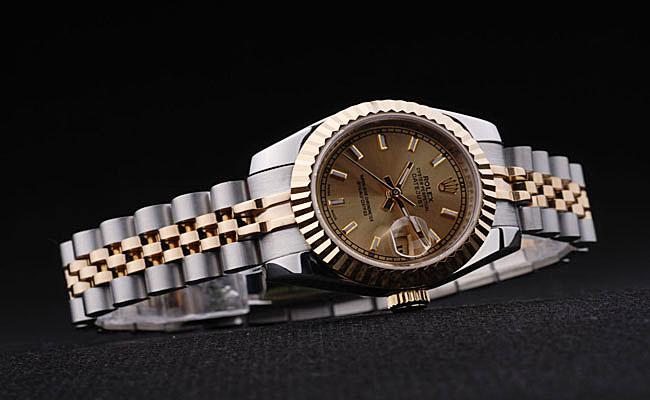 Rolex Datejust Golden Cutwork Women 25mm Watch-RD3770 Rolex Datejust Golden Cutwork Women 25mm Watch-RD3770