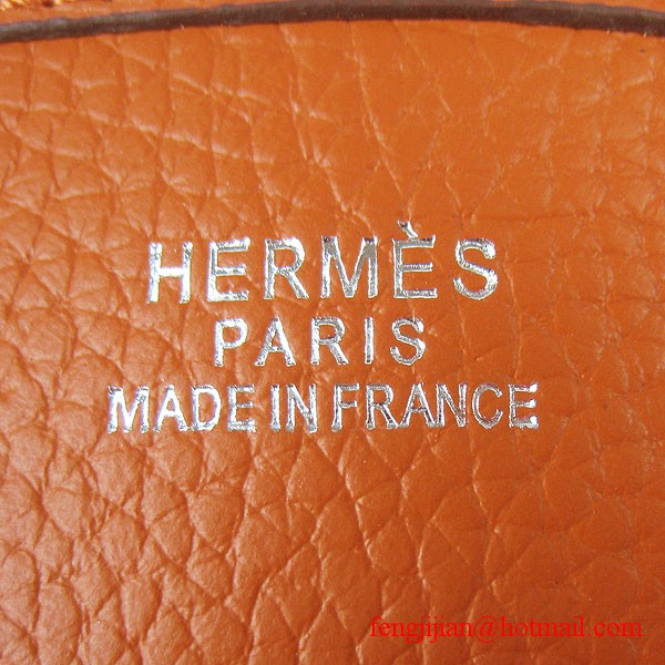 Hermes Evelyne Bag Orange 6309 Hermes Evelyne Bag Orange 6309