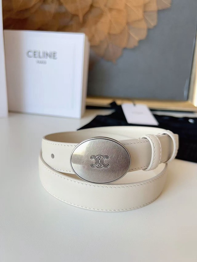 Celine Thin Plate Belt IN 25MM Taurillon Leather B10673-4