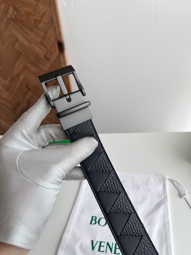 Bottega Veneta Intrecciato Taurillon Belt 876745-2
