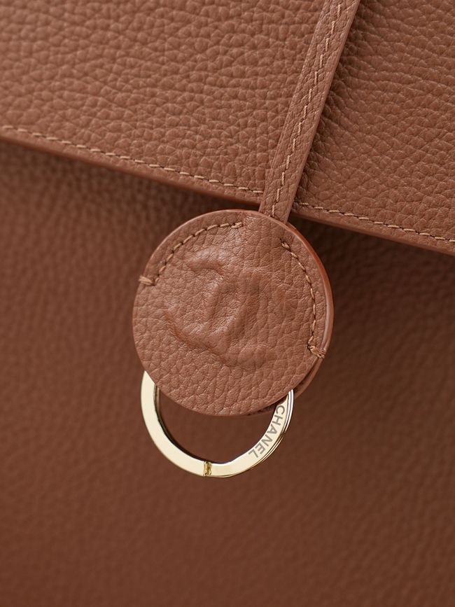 Chanel 26S Grained Calfskin Shopping Bag AS6289 camel