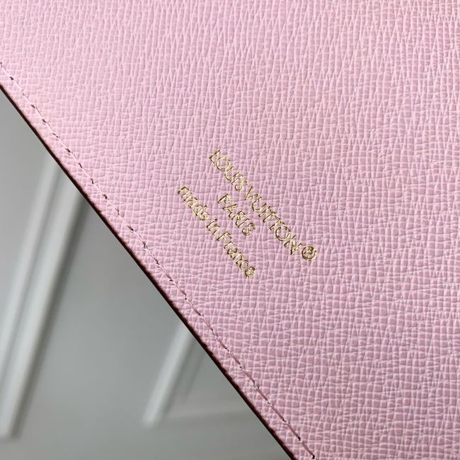 Louis Vuitton Monogram Canvas Wallet GI1394 pink