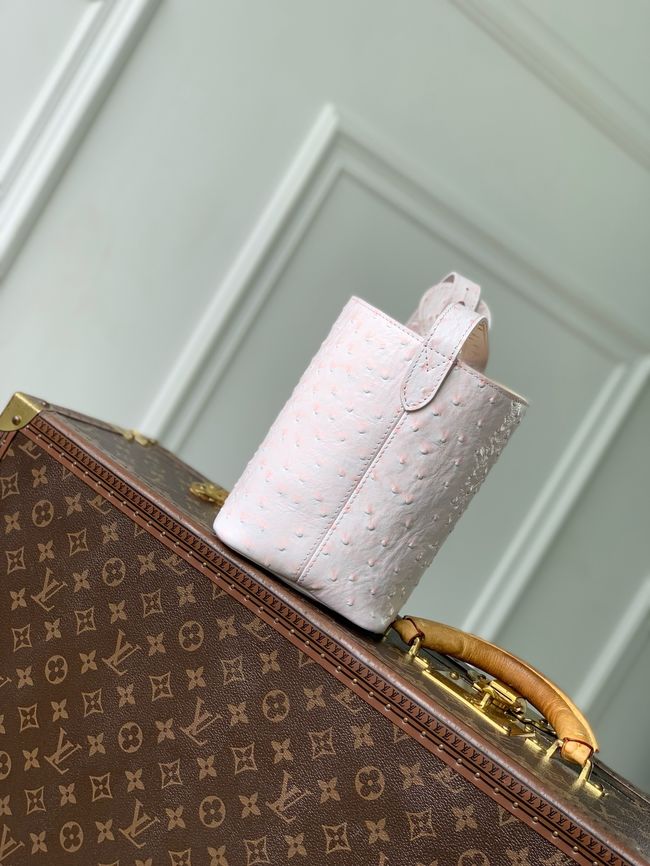 Louis Vuitton All In BB Ostrich M29479 light pink