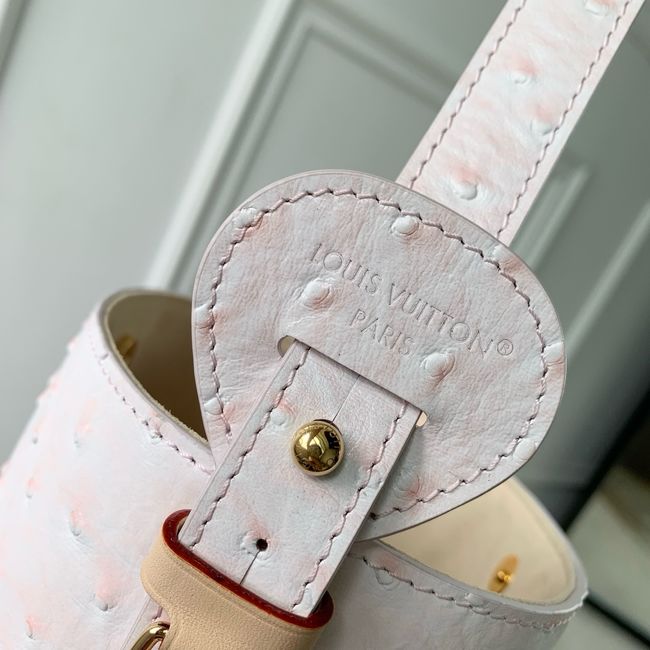 Louis Vuitton All In BB Ostrich M29479 light pink