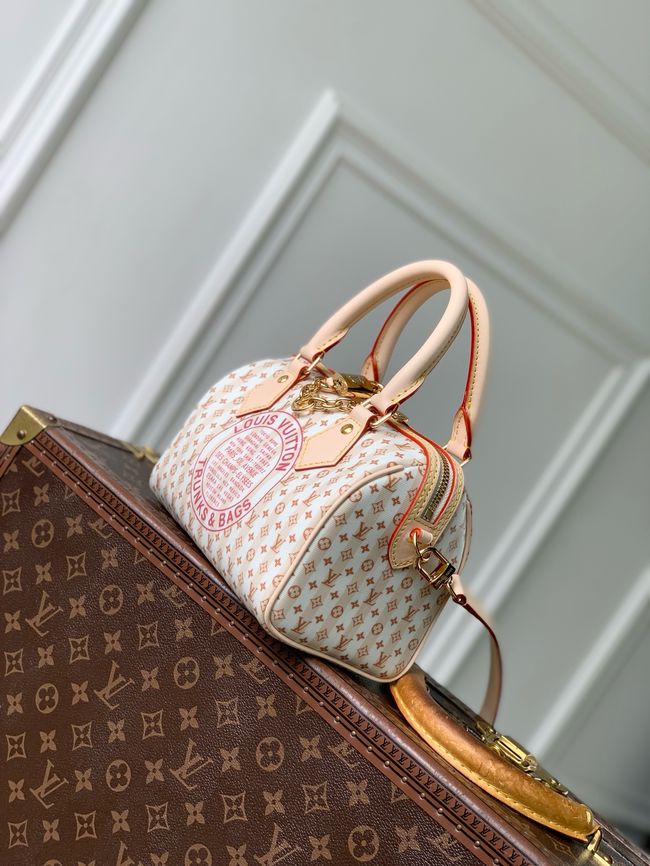 Louis Vuitton NEW Speedy Bandouliere 20 M29459 Nude Rose