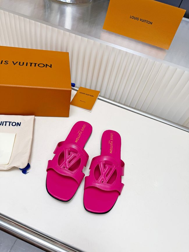 Louis Vuitton Isola Flat Mule 1ABP08-1 Louis Vuitton Isola Flat Mule 1ABP08-1