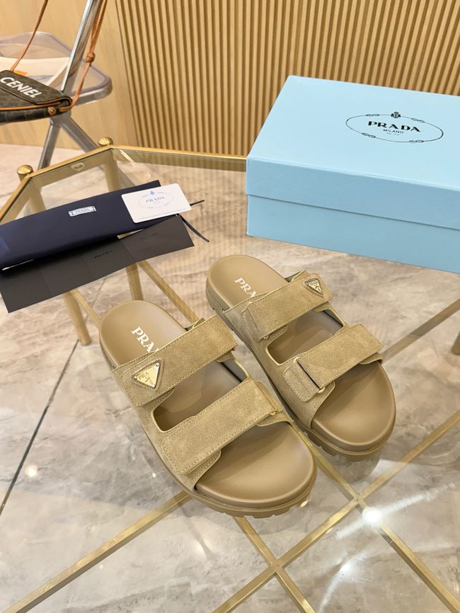 Prada Nubuck slides 1XZ794-1 Prada Nubuck slides 1XZ794-1